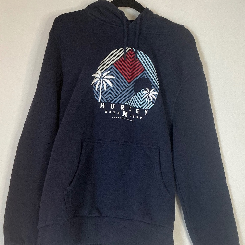Men’s Hurley Hoodie graphic print Kangaroo size L
